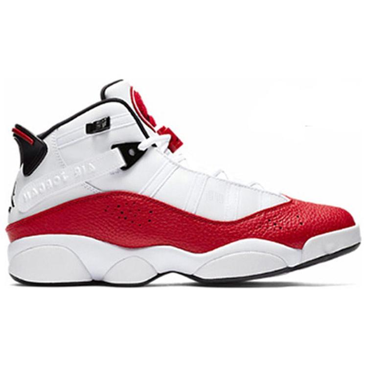 Jordan 6 Rings White University Red 322992-120