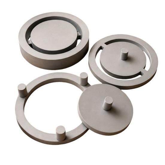 Clay Base Molding Tool 1 Set Pottery Foot Ring Tools, Maker, Aligned Template, Even Press for Bowls And Mugs, Studios,