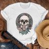 Women Lady Printed Cartoon 90S Horror Sleep Fashion Shirt Clothes Tshirt Female Print T Tee
