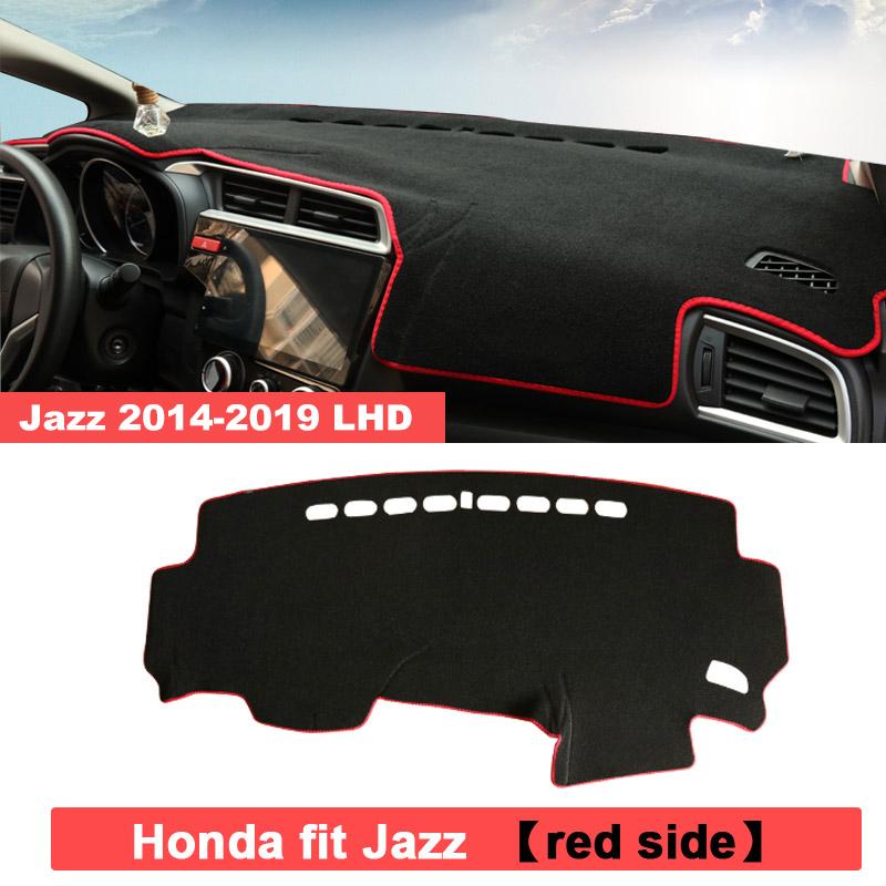 For Honda Jazz Fit 3rd GK5 2014 2015 2016 2017 2018 Car Dashboard Cover Anti-UV Non-slip Mat Avoid Light Pad Accessories