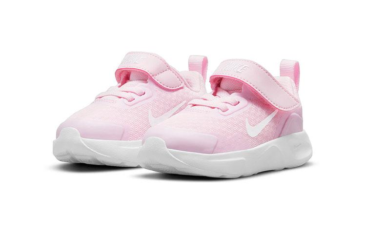 Nike Кроссовки для бега Wearallday с низким верхом Розово-белые для младенцев и малышей CJ3818-601