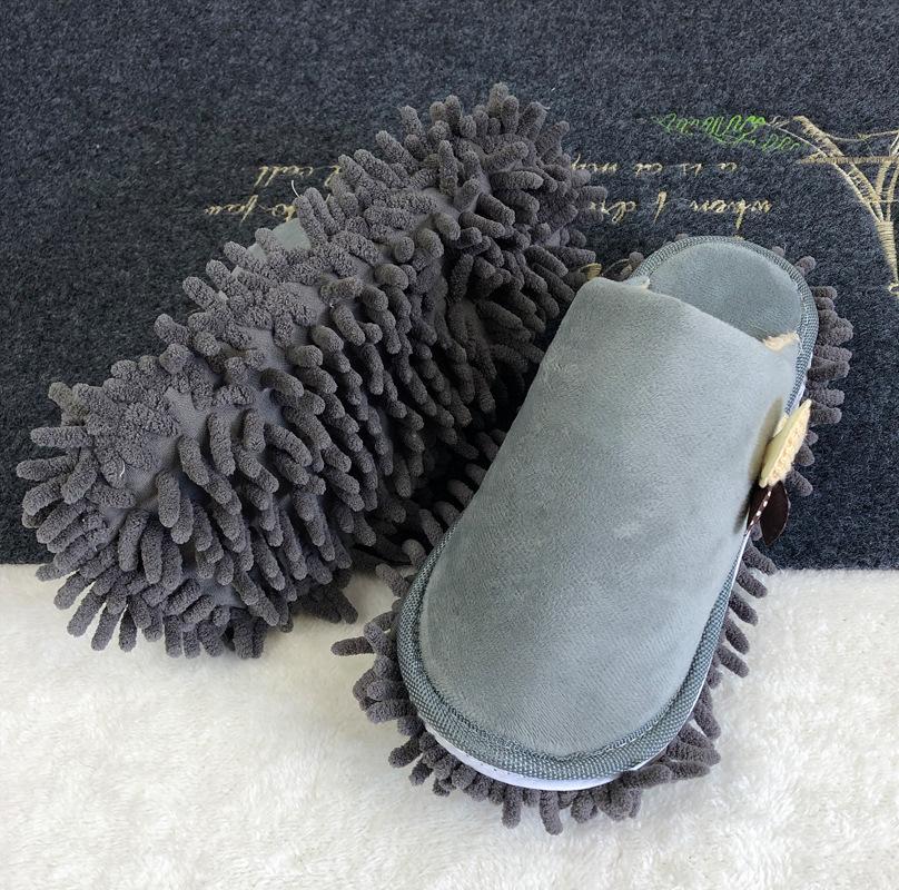 Dust Mop Slipper Lazy Dusting Cleaning Foot Sock Shoe Polishing Cover Cleaner Household Cleaning