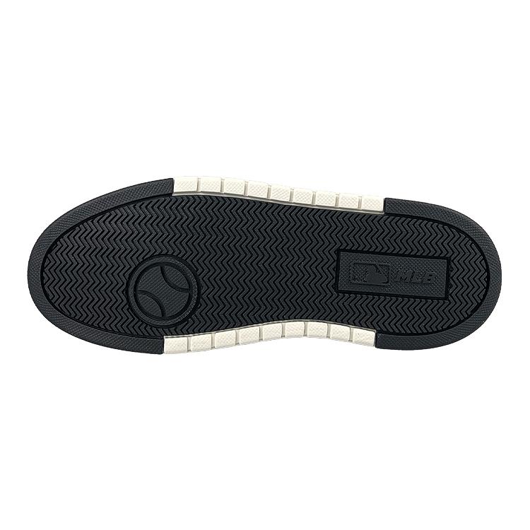 MLB Массивные низкие кеды для скейтборда Унисекс Черный Белый 3ASXCA12N-50WHS(Команда373-)