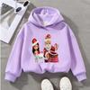 2025 New Cute Christmas Cartoon Children's Hoodie with Cute Characters, Suitable for Wearing Girl's Sports Shirts On Festivals