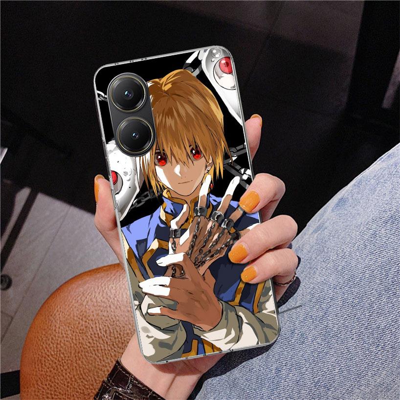 Huner X-Hunters Kurapika Phone Case For Xiaomi Poco X7 X6 X5 Pro F7 Ultra Redmi 15C 15 13C 13 12C 12 10 10A 10C 9 9A 9C 9T Cover