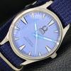 ШВЕЙЦАРСКИЕ МУЖСКИЕ ВОССТАНОВЛЕННЫЕ ВИНТАЖНЫЕ ЧАСЫ TITUS С РУЧНЫМ ЗАВОДОМ, С НЕБЕСНО-ГОЛУБЫМ ЦИФЕРБЛАТОМ a500062-2 R151a-a500062