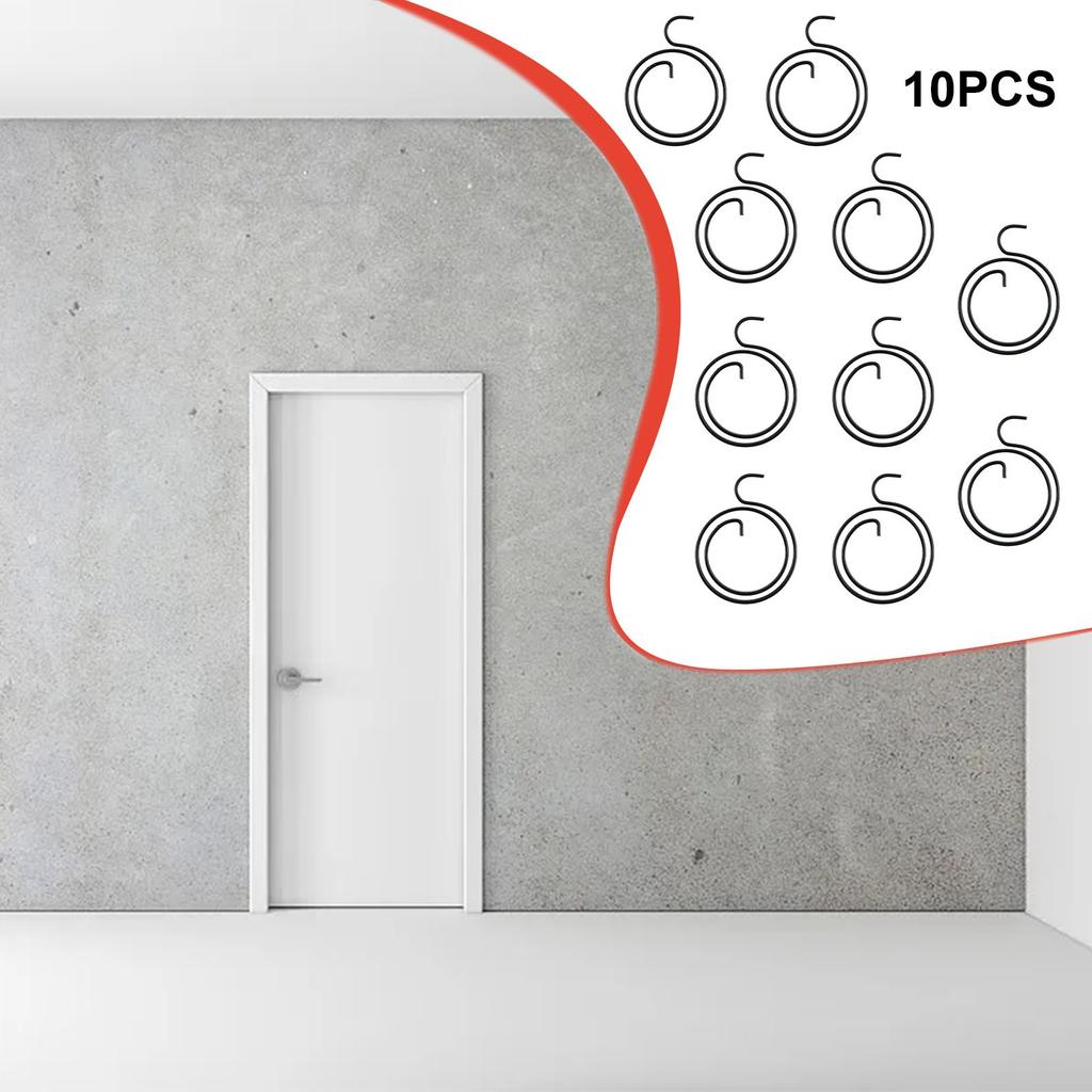 Пружина дверной защелки Пружина рычага защелки Матово-черные пружины дверной ручки