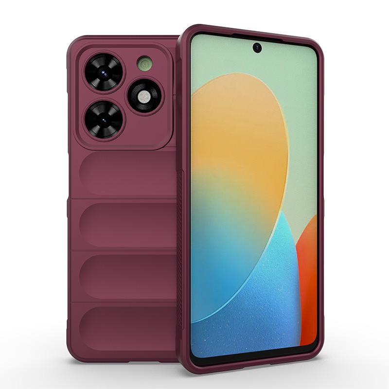 Чехол для телефона Infinix Hot 40 с ощущением кожи, противоскользящий и противоударный, для Spark40 Pro