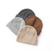 Pure Cashmere Autumn and Winter New Men's and Women's Ingot Needle Two Color Warm and Stylish Toe Head Ear Protection Knitted Hat