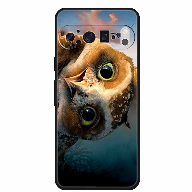 Чехол для Google Pixel 10 Pro XL 5G Животные Мягкий Силикон ТПУ Чехол для Телефона Задняя Крышка для Pixel 10Pro XL Крутой Волк Защитный Funda