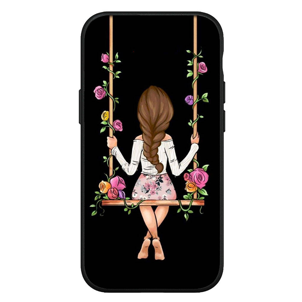 Чехол для iPhone 17 16 15 Xiaomi Poco Redmi Note 14 13 12 11 Pro Max Samsung Galaxy S25 S24 S23 OPPO Huawei Девочка Мама Семья Мальчик Женщина Чехол для телефона