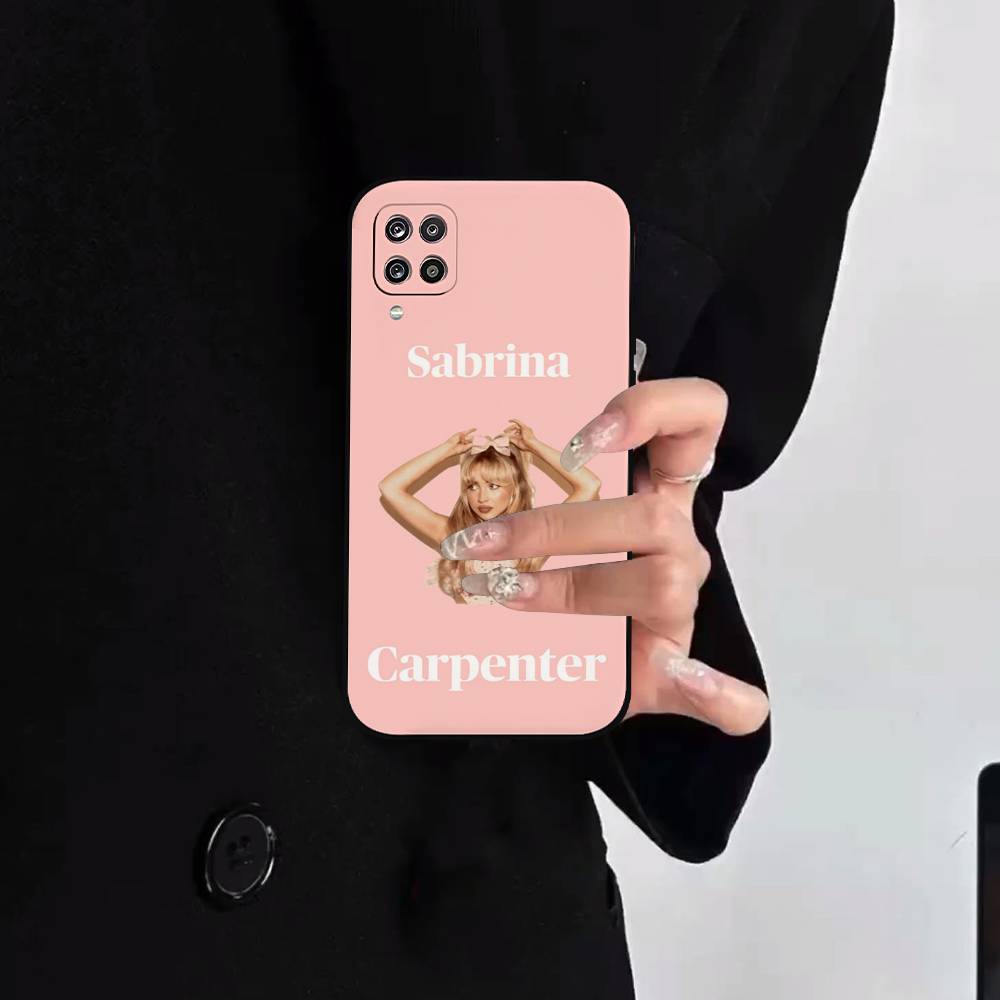 S-Sabrina C-Carpenter Чехол для телефона для Samsung Galaxy S21 S22 S23 S24ULTRA S25ULTRA FE Ultra Plus5G A52S S26 Мягкий чехол