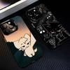 C-Cute B-Boykisser Чехол для телефона Для iPhone17 16 15 14 13 12 Pro Max Серый Черный Матовый Лазерный Металлик Аврора Funda