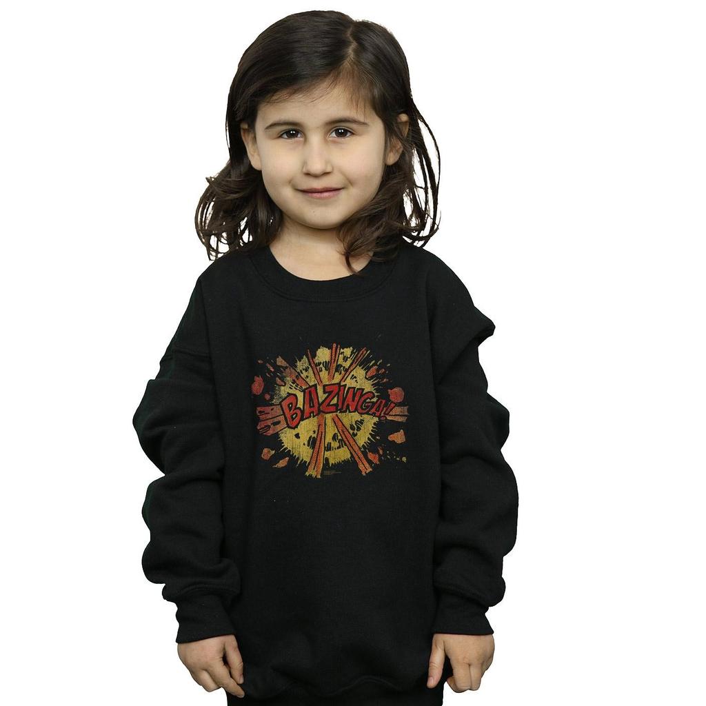The Big Bang Theory Girls Bazinga Explosion Sweatshirt