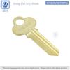5-100Pcs/lot 999 Pit Brass Uncut Roller Shutter Door Key Blank 29.24mm for Security Gate Household Locksmith Tool Security