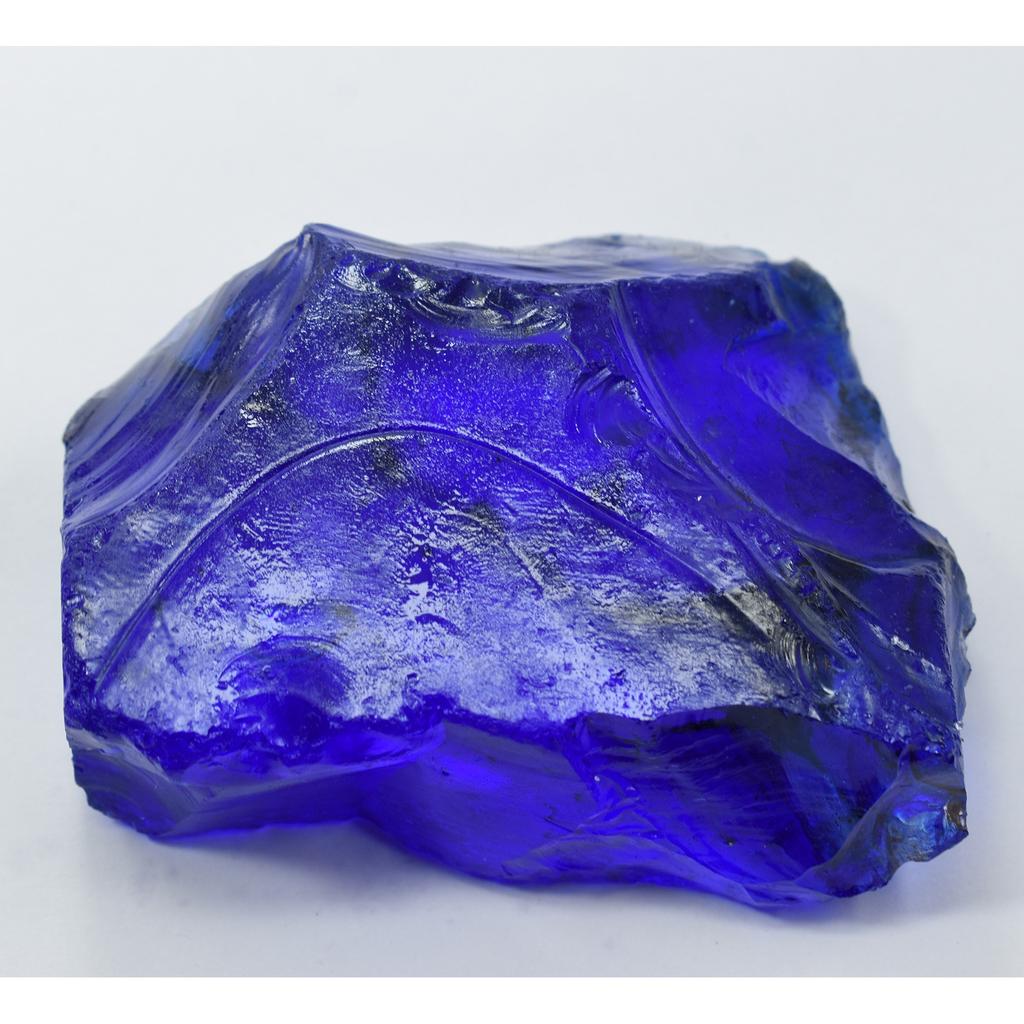 Huge Size Sapphire Blue Uncut Rough Lab-Created 188 Ct Loose Gemstone