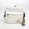 Snoopy RE-PET Square Shoulder Ivory Logo Bag Pochette