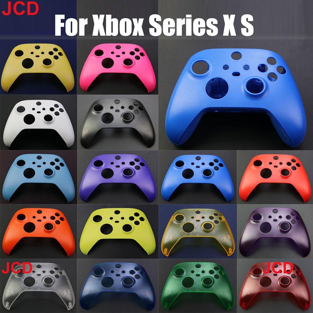 JCD 1 шт. Для игрового контроллера Xbox Series S X Передняя оболочка Верхняя крышка Корпус Лицевая панель Замена