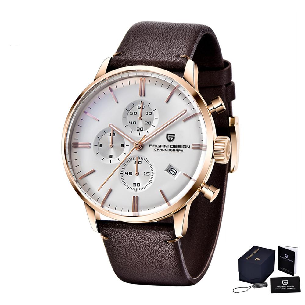 Pagani Design Men's Chronograph Watch Japan VK67 Movt Waterproof Multifunctional Business Sports Quartz Watch Relogio Masculino