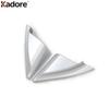 Car Front Inner Door Window A Pillar Triangle Cover Trim For Mazda CX5 CX-5 KF 2017- 2024 Carbon Fiber Interior Accessories