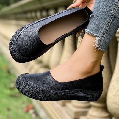 Мода 2025 НОВЫЕ Ретро Балетки Женская Обувь Лоферы Мода Женские Балетки Слипоны Женские Легкая Удобная Обувь