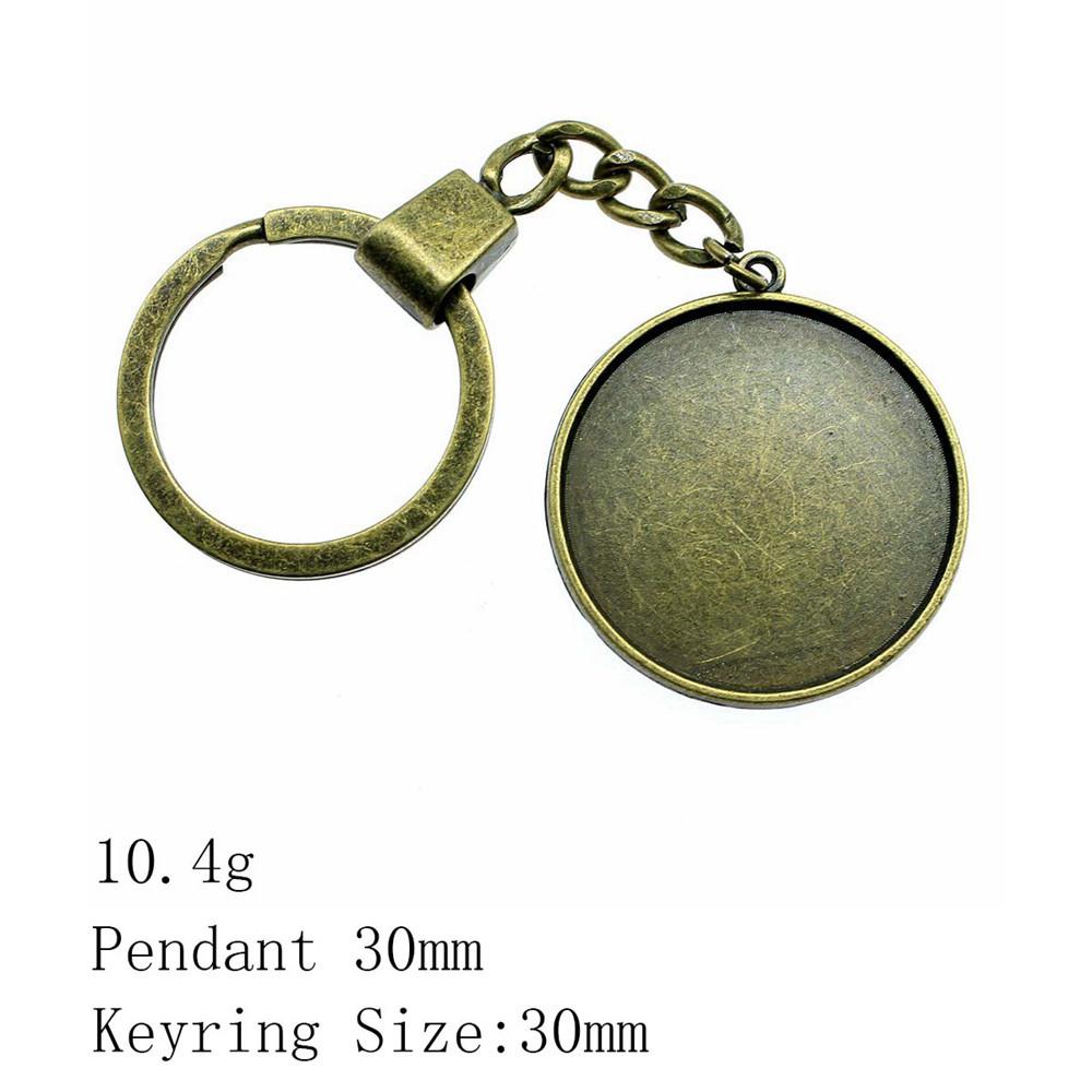 Брелок ко Дню святого Валентина, круглый стеклянный кабошон, подставка для ключей, брелки для ключей, принадлежности для творчества, цепочка для женщин