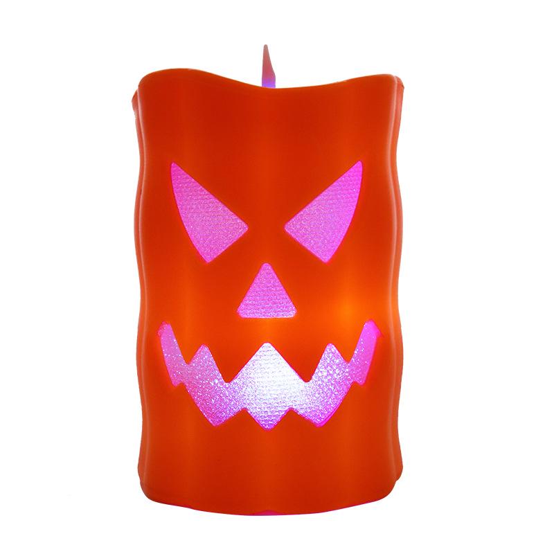 LED Halloween Skeleton LED Candle Pumpkin Decoration Lights