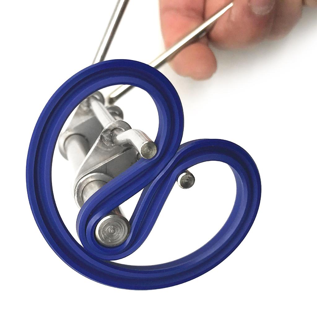 Набор инструментов для установки уплотнений поршня гидроцилиндра Гидравлические U-образные уплотнительные манжеты Инструмент для скручивания Установочный набор 3 шт./набор