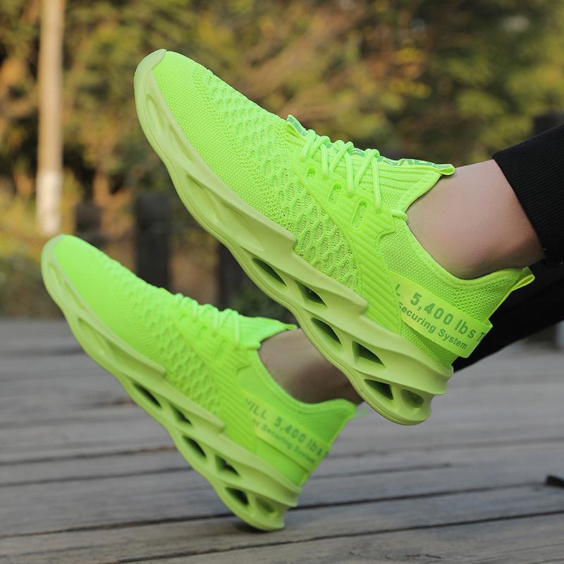 Модная мужская высококачественная обувь кроссовки платформа тренировочная дышащая толстая подошва противоскользящая женская для бега повседневная обувь большой размер