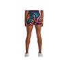 Under Armour Loose Fit Graphic Print Workout Shorts Women Shorts Purple 1377919-541