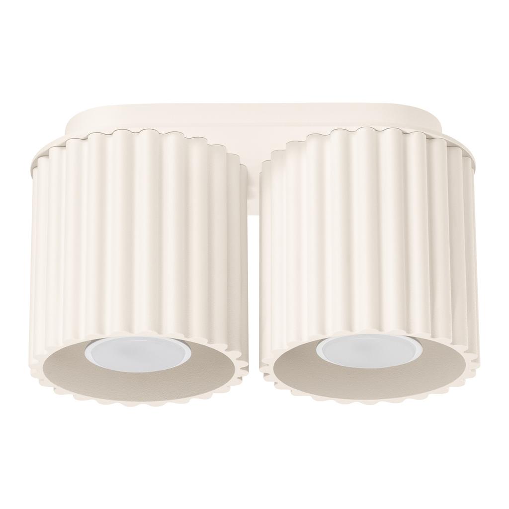 Ceiling lamp aura 2 beige GU10