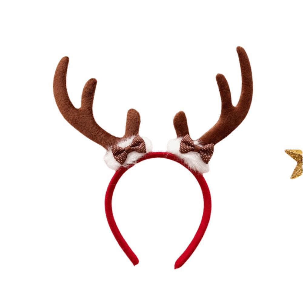 Hair Hoop Christmas Headband Party Props Xmas Tree Headwear Gift Decorative Headdress Xmas Party