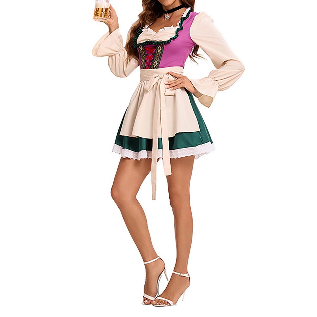 Женская мода Октоберфест сценические костюмы