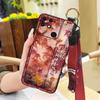 Пылезащитный задний чехол для телефона OPPO Realme Narzo 50A, водонепроницаемый, для пожилых людей, грязеотталкивающий, держатель для телефона, ударопрочный