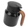 1000ml Capacity Vacuum Insulated Tea Pot Built-in Filter Thermal Beverage Pitcher  Office Use
