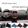 For 1998-2005 Hyundai Sonata IV Dashmat Dash Mat Dashboard Cover Instrument Panel Sunscreen Pad Ornaments