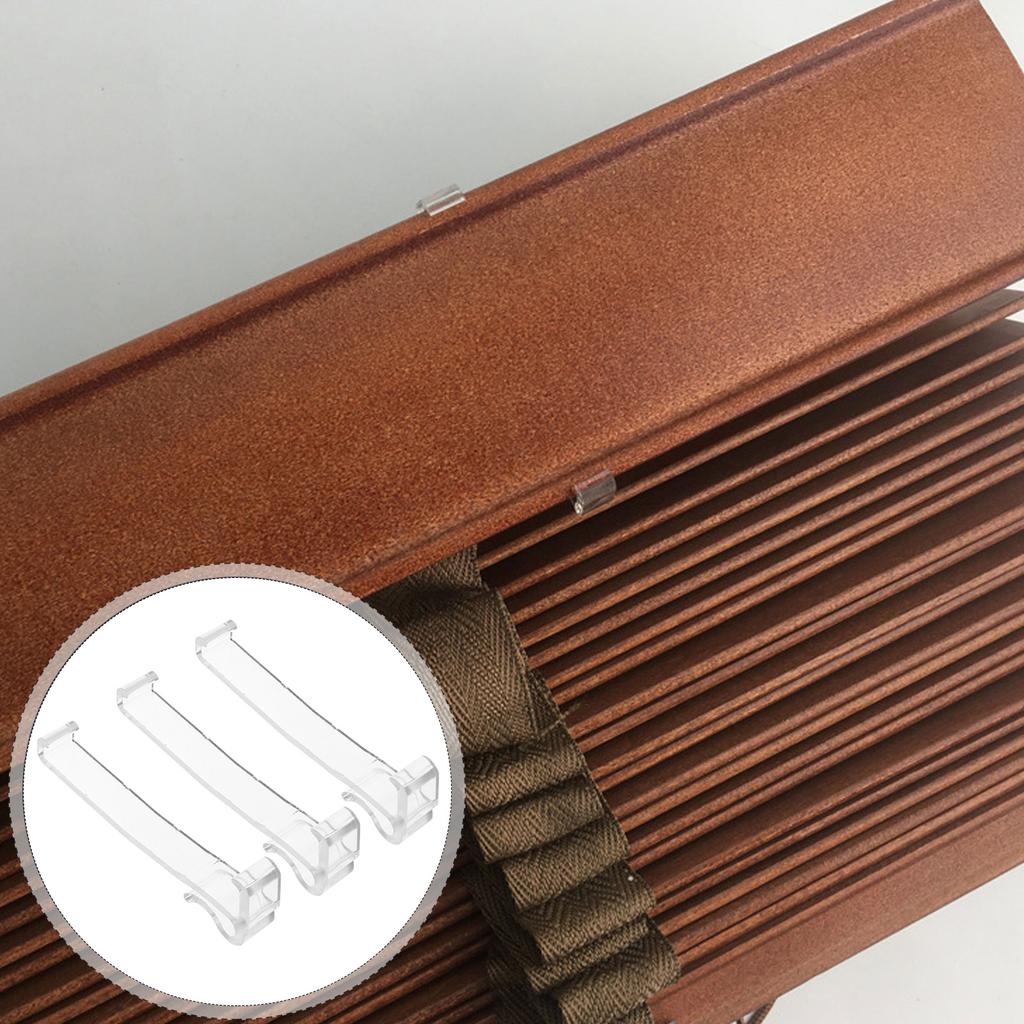 12 шт. зажимов для штор, скрытые зажимы для ламбрекенов, держатели для окон, горизонтальные жалюзи, прозрачные кронштейны для сменных штор