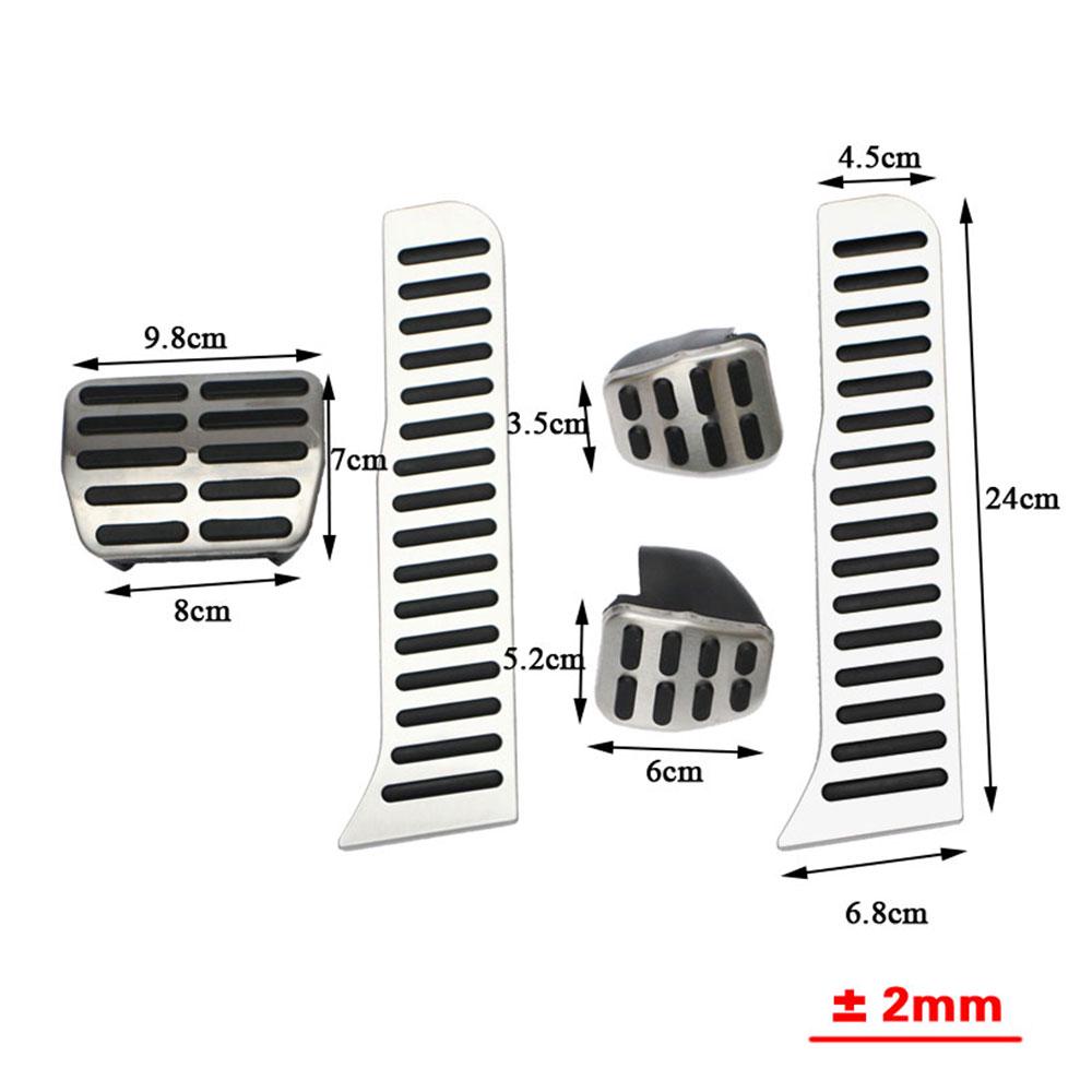 Автоаксессуары Подножка Педаль газа Педаль тормоза Педаль сцепления для Skoda Octavia A5 Yeti Superb для Seat Altea Leon Toledo