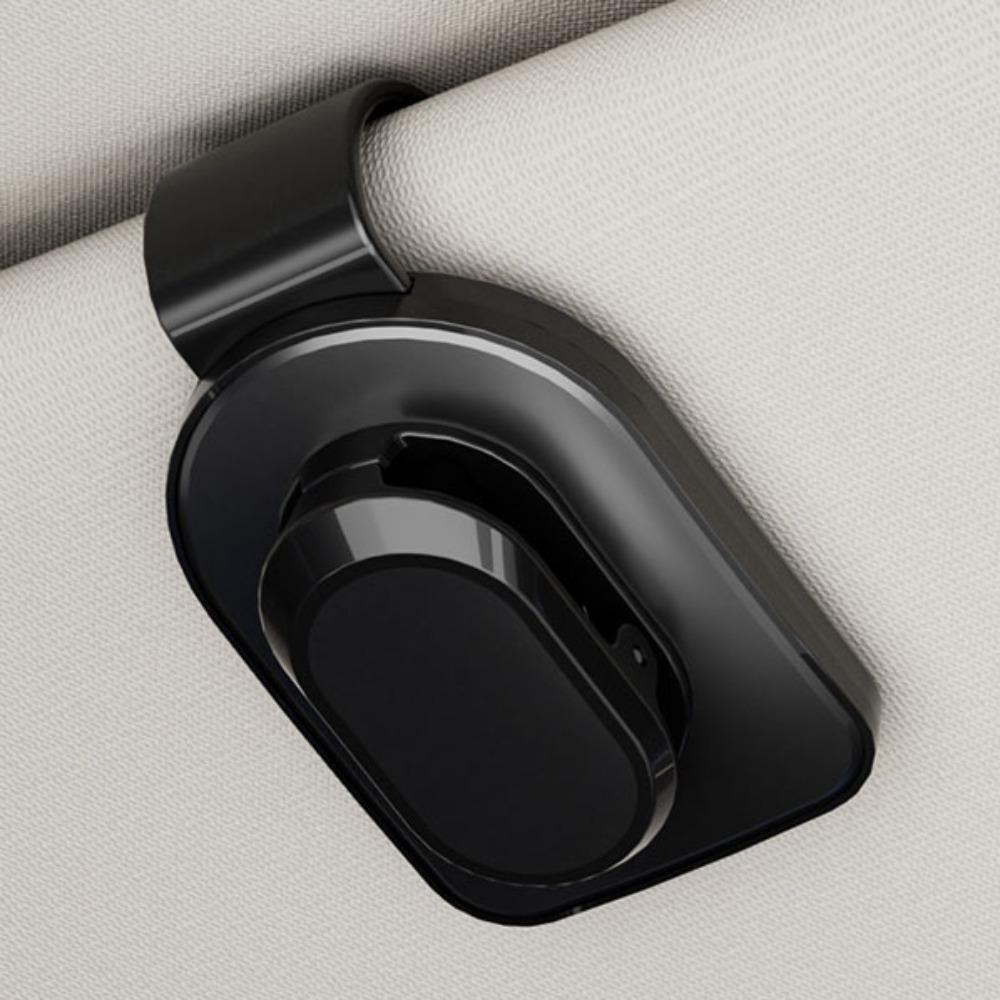 Нажимной держатель для очков, клипса на козырек автомобиля, универсальный держатель для солнцезащитных очков, билета