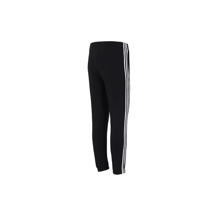 adidas Флисовые спортивные брюки с 3 полосками, мужские, черные GK8822