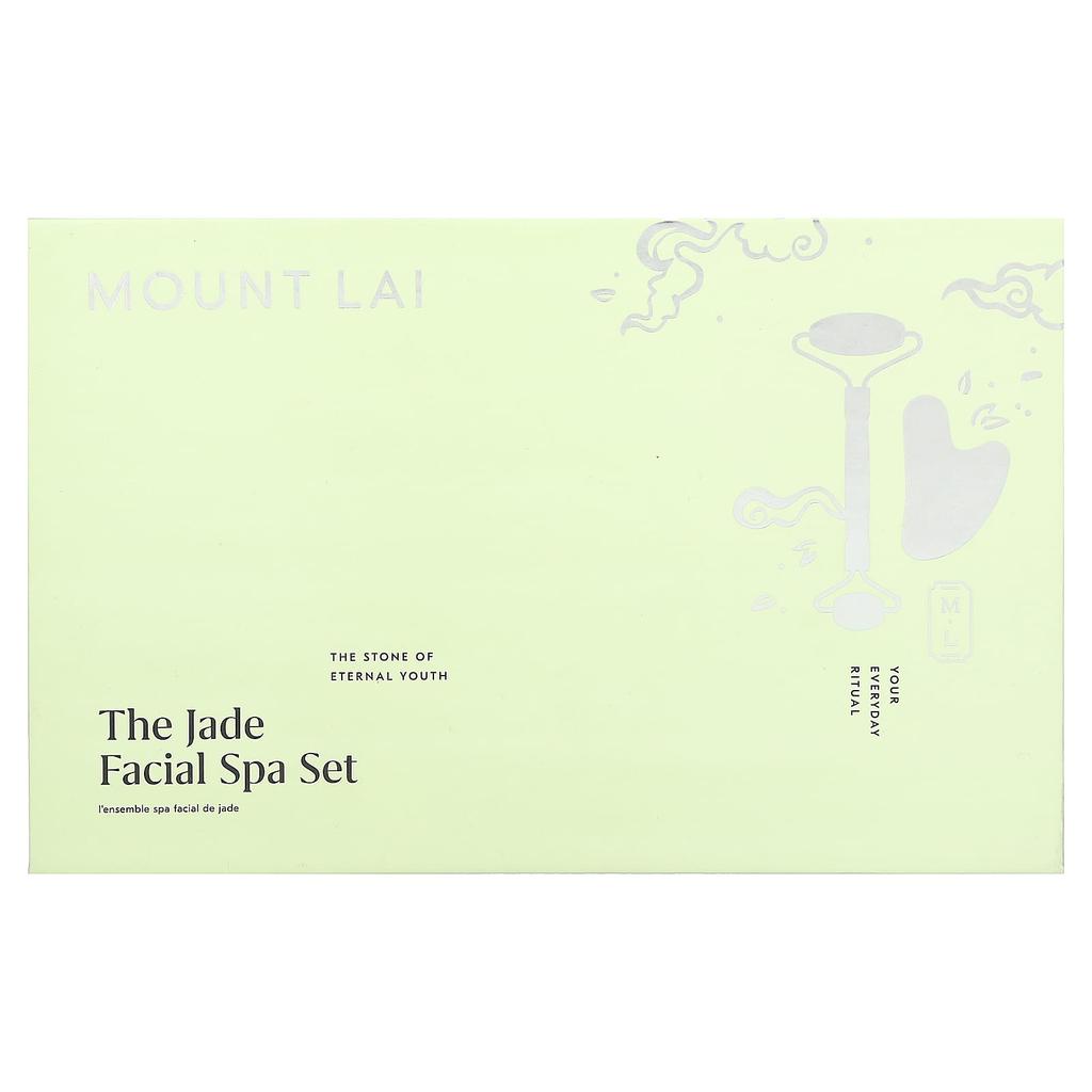 Mount Lai Набор для спа-процедур для лица Jade, набор из 2 предметов