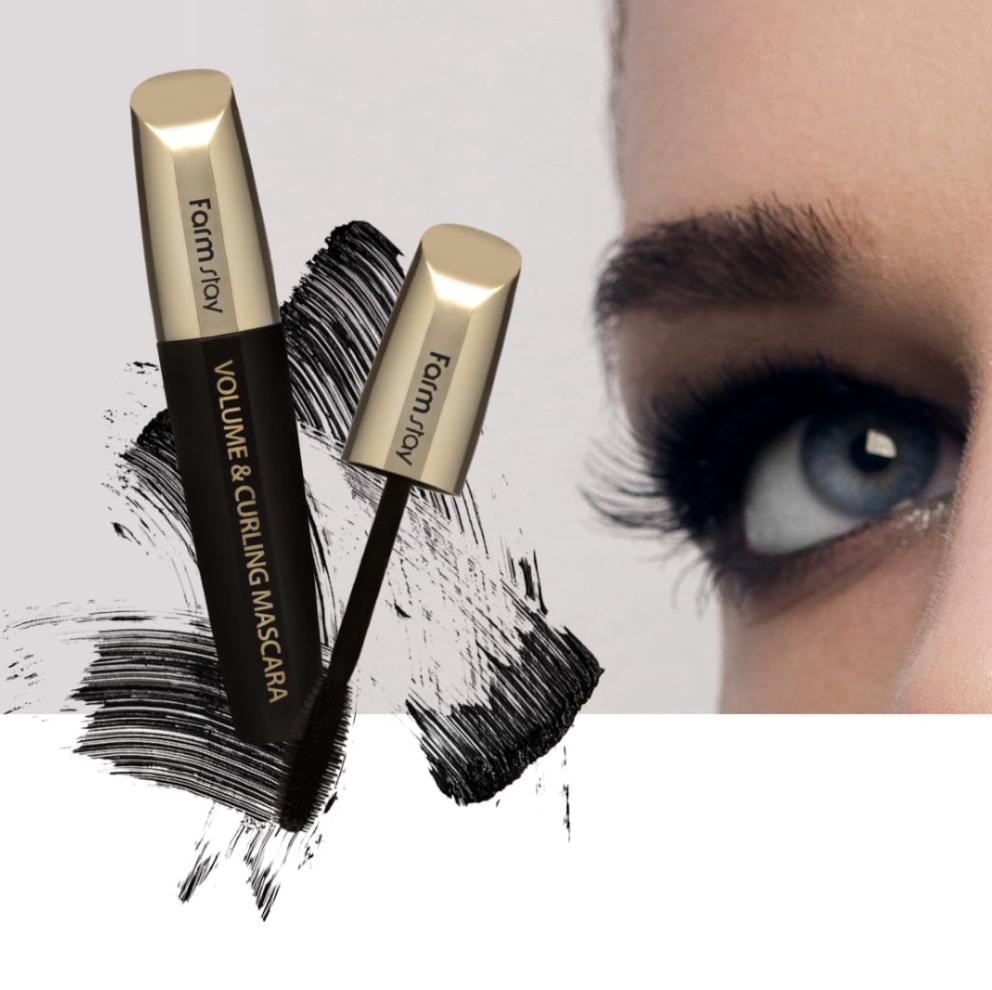 Тушь FARM STAY Объём и Изгиб 12г (Rich Volume Lash/ Power Curling)