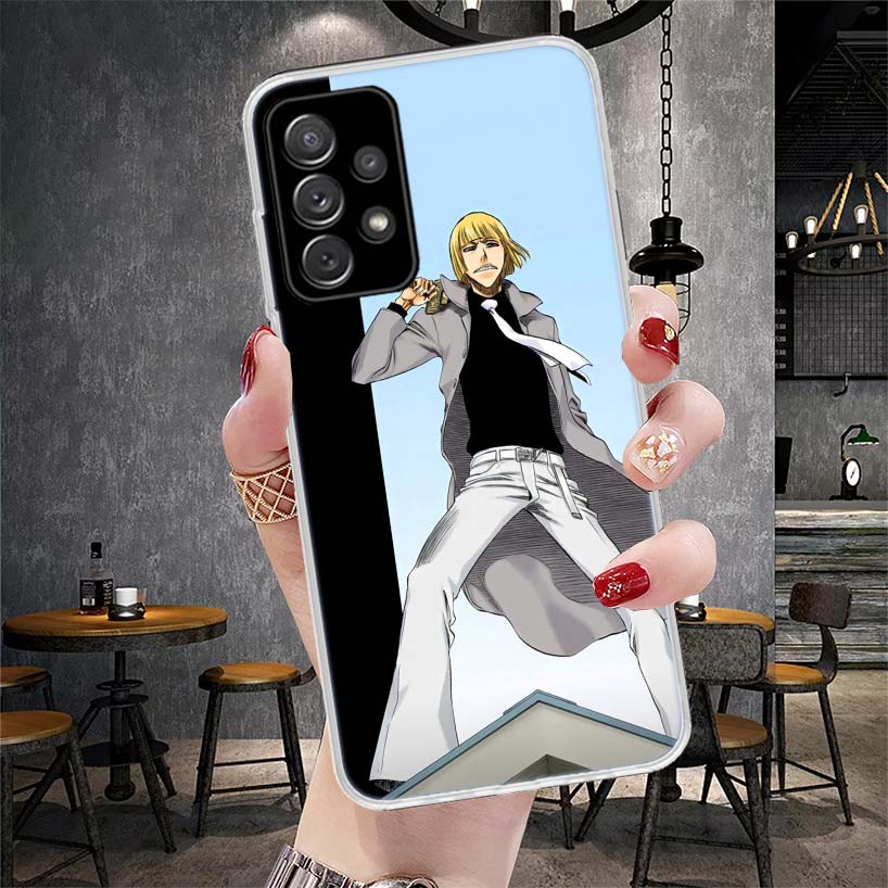 Bleach Синдзи Хирако Мягкий чехол для телефона для Samsung Galaxy A13 A14 A15 A16 A17 A53 A54 A55 A56 A57 A33 A34 A35 A36 A37 A23 A24 A25