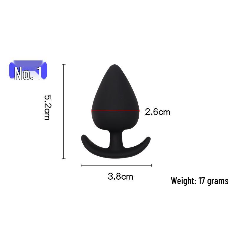 Силиконовая анальная пробка в форме персика: Скрытое ношение, Веселье на заднем дворе, Самоудовлетворение, SM-игры, Дилатация и Прелюдия Взрослая игрушка