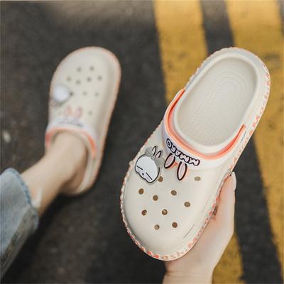 Женские модные новые сандалии, тапочки, универсальная повседневная нескользящая обувь