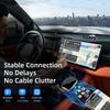Стабильный проводной в беспроводной конвертер CarPlay и Android Auto для автомобилей