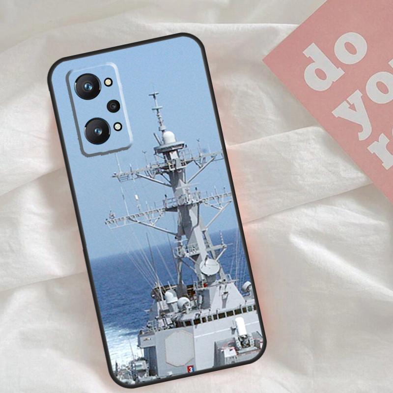 Морской Военный Корабль Чехол Для Realme GT7 Pro GT6 C75 C65 C67 C61 C53 C55 C51 C35 C63 C71 15 11 12 13 14 Pro Plus