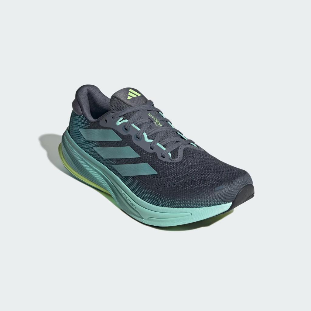 JQ7701 adidas Supernova Rise 2 Оникс Мятный Высококачественный Желтый (Мужской)