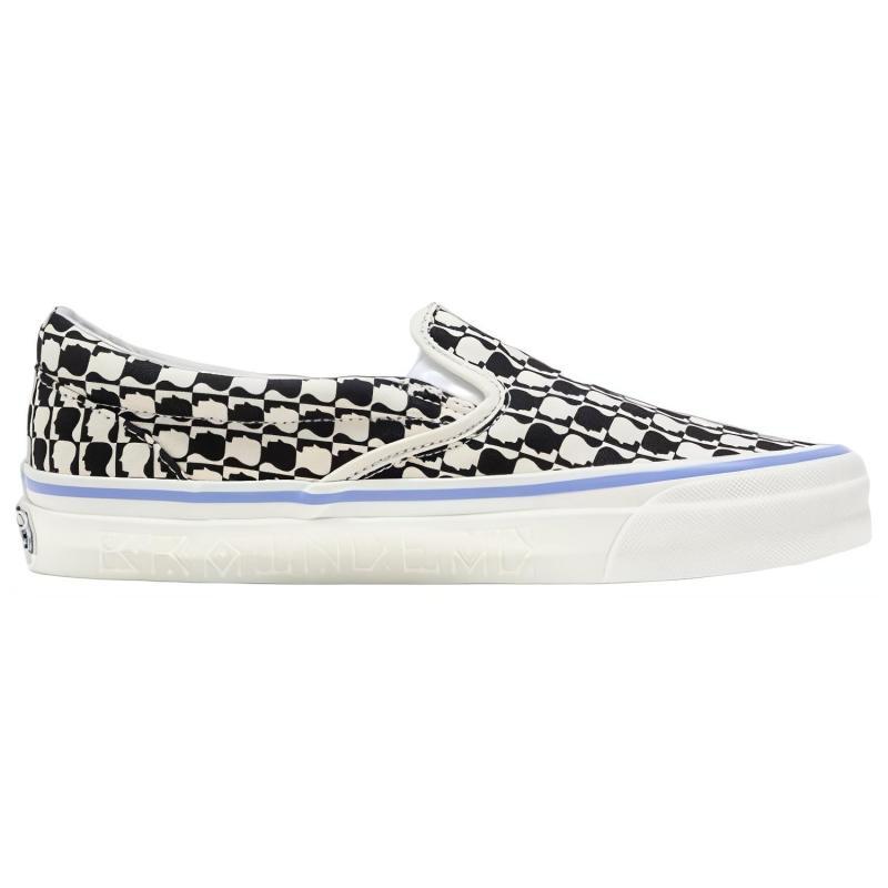 Vans Brain Dead X Vans Og Classic Slip On Lx 'Черно-белая клетка' Vans VN0A45JKBA2