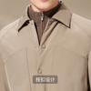 Men's Thick Cotton Coat with 97.5% Mulberry Silk Inner Lining